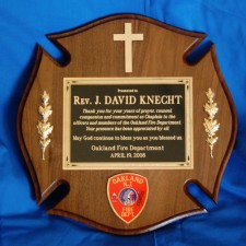 Custom Fire Department Plaques | Firefighters | American Trade Mark Co.